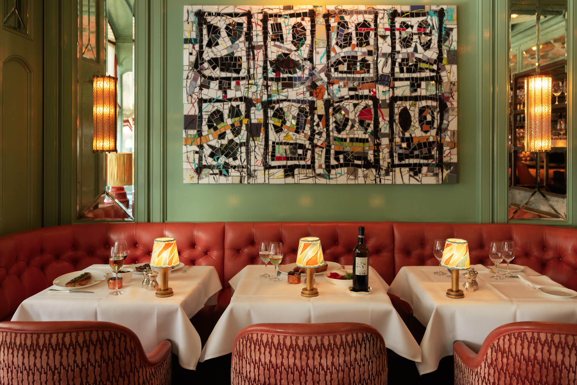 2025 Baur's Brasserie Tables by Rashid Johnson