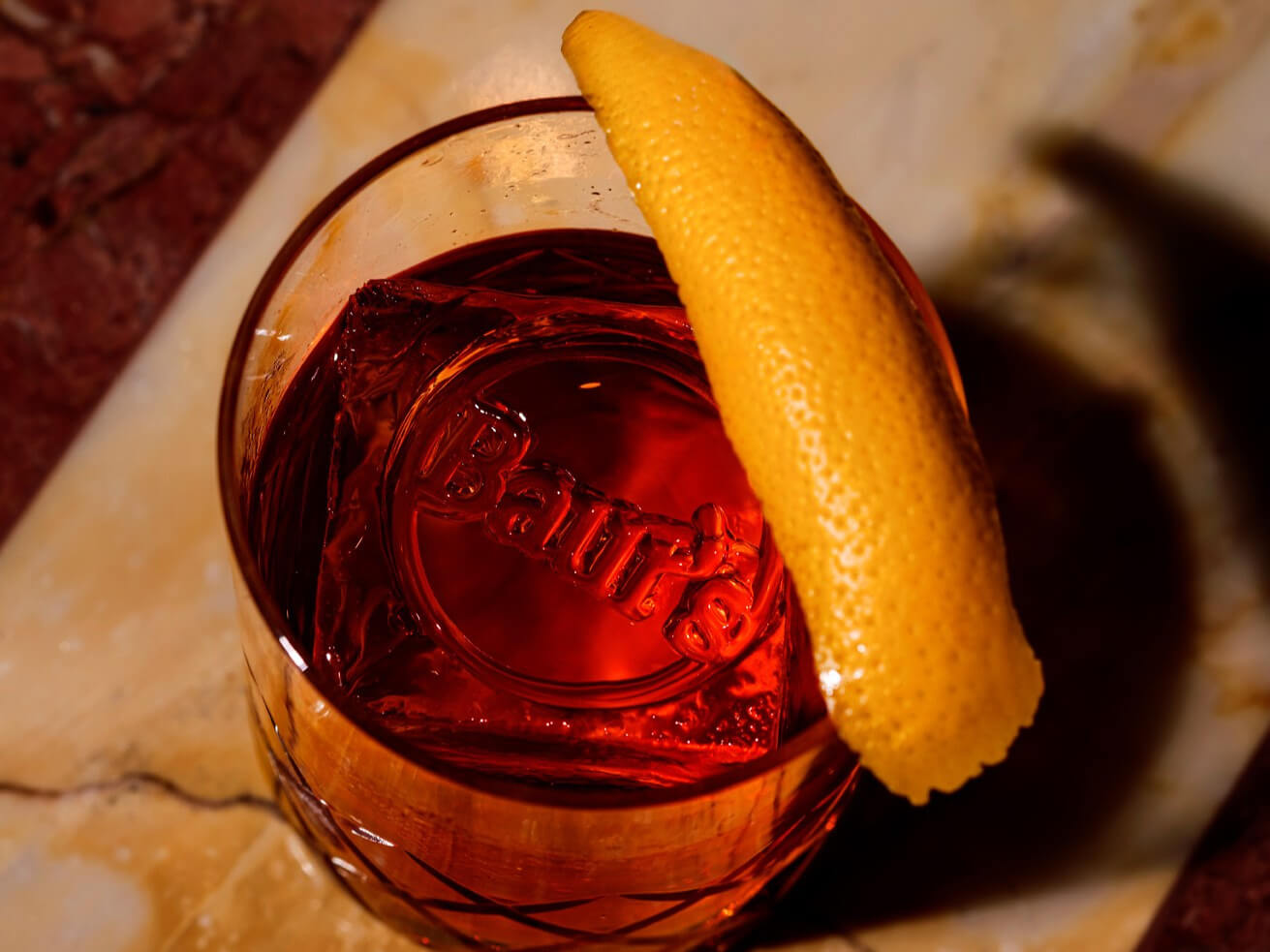 2025 Baur's Drinks Edrigroni Detail Shot