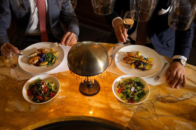 2025 Baur's Food Business Lunch Roast Baby Chicken (Mistkratzeli) with Market Vegetables 3